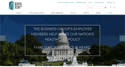 Desktop Screenshot of businessgrouphealth.org